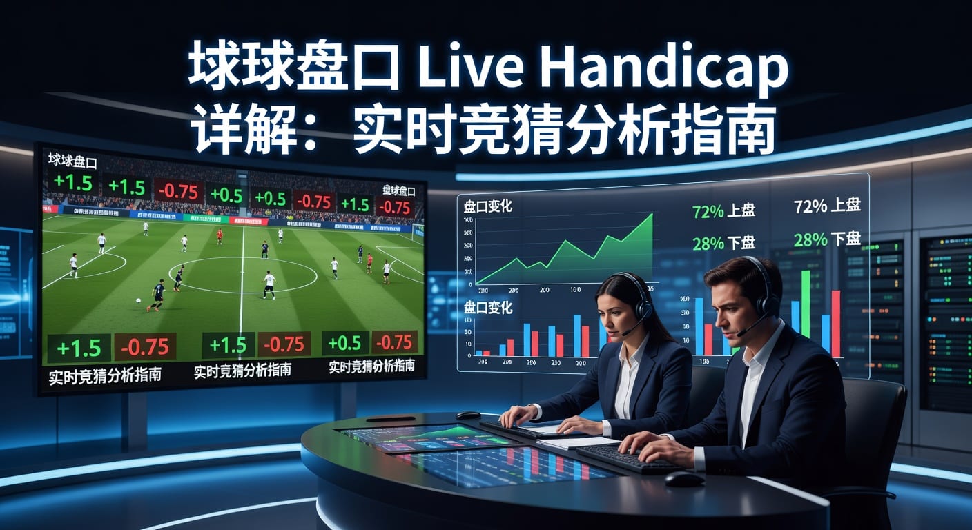 滚球盘口 Live Handicap：资深玩家实时博弈策略解析