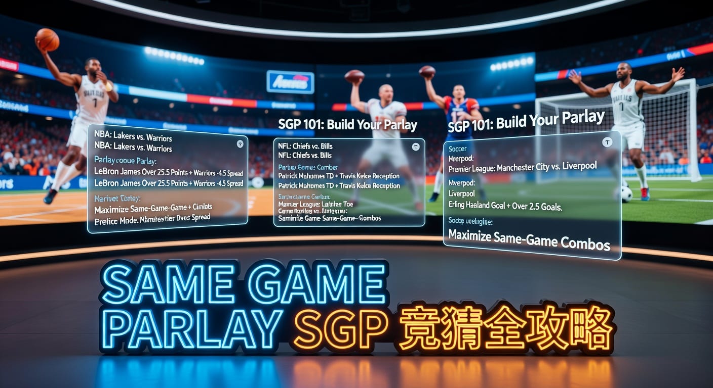 Same Game Parlay (SGP) 策略：体育爱好者与玩家指南 2026