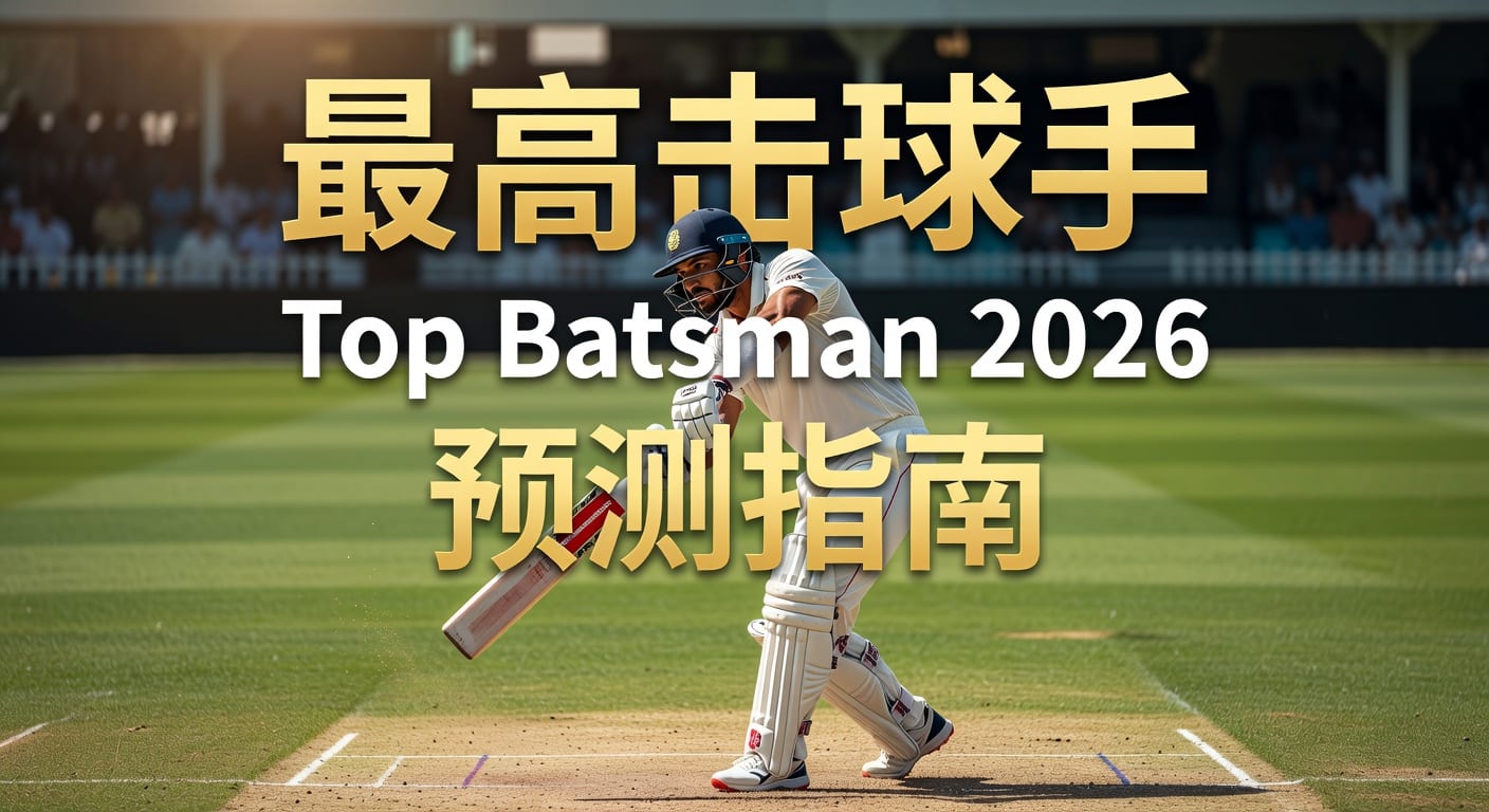 最高击球手 Top Batsman：资深分析师解读球场上的统治者