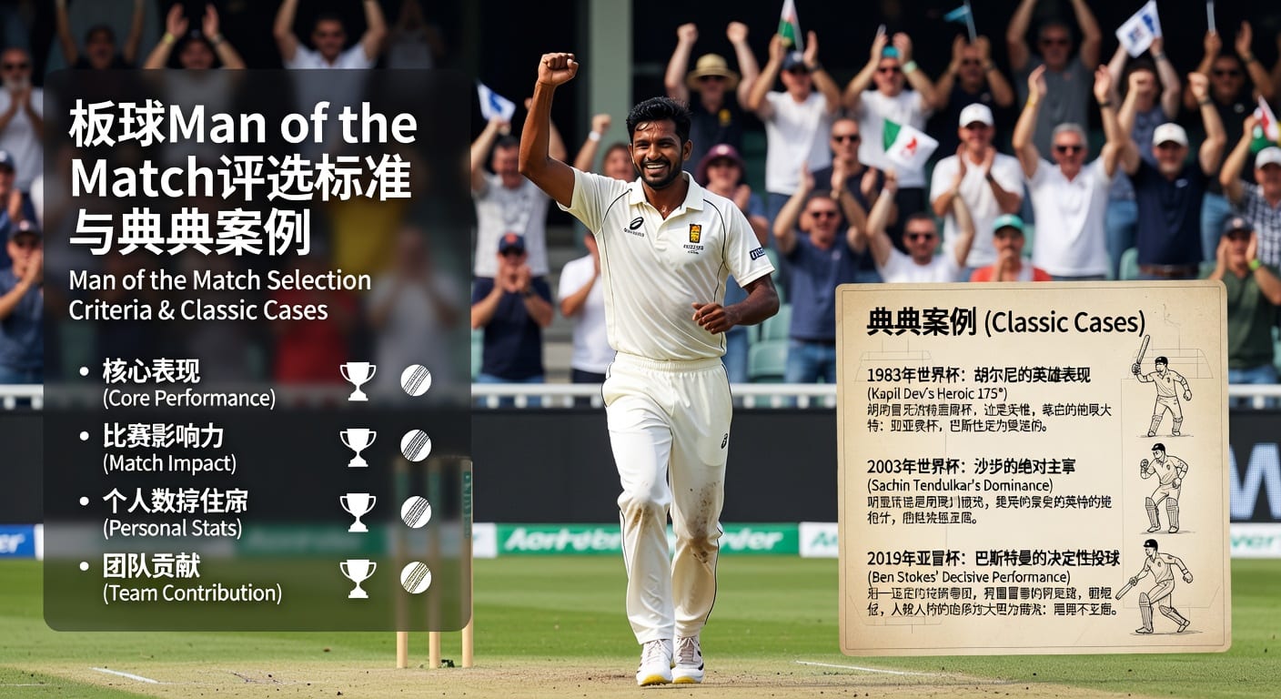 Man of the Match：解析最佳球员评选标准与影响（2026年赛事前瞻）
