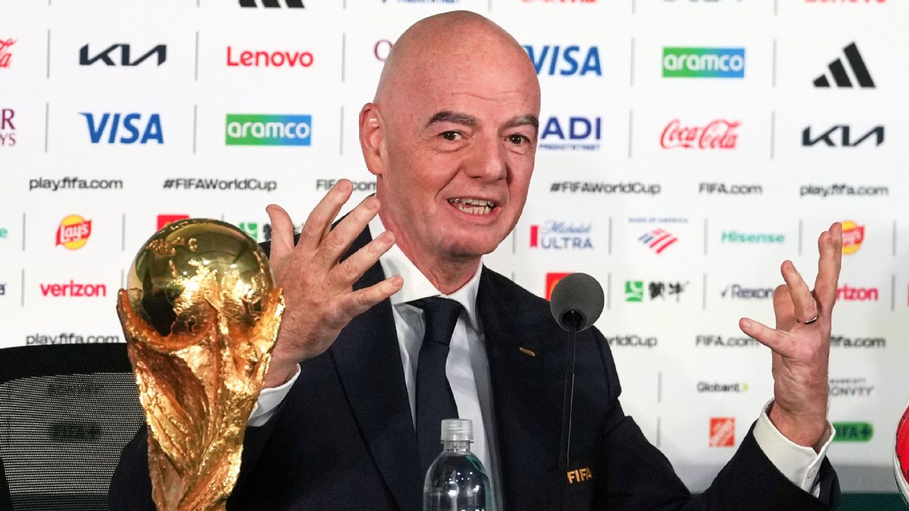 因凡蒂诺谈世界杯签证与票价：FIFA呼吁外界冷静看待